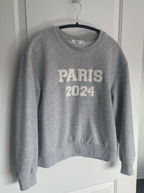 Paris 2024 Crewneck Sweatshirt - Light Gray